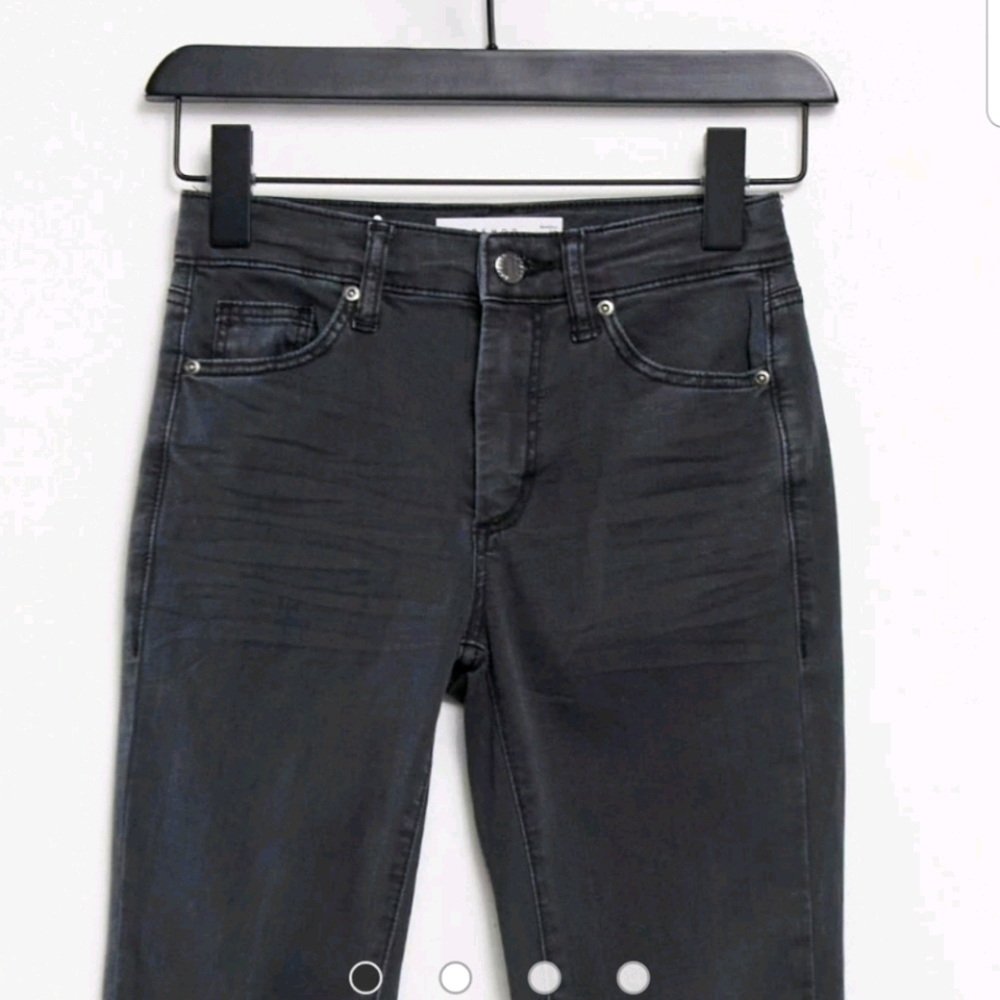 TOPSHOP MOTO Leigh Jeans  - Black